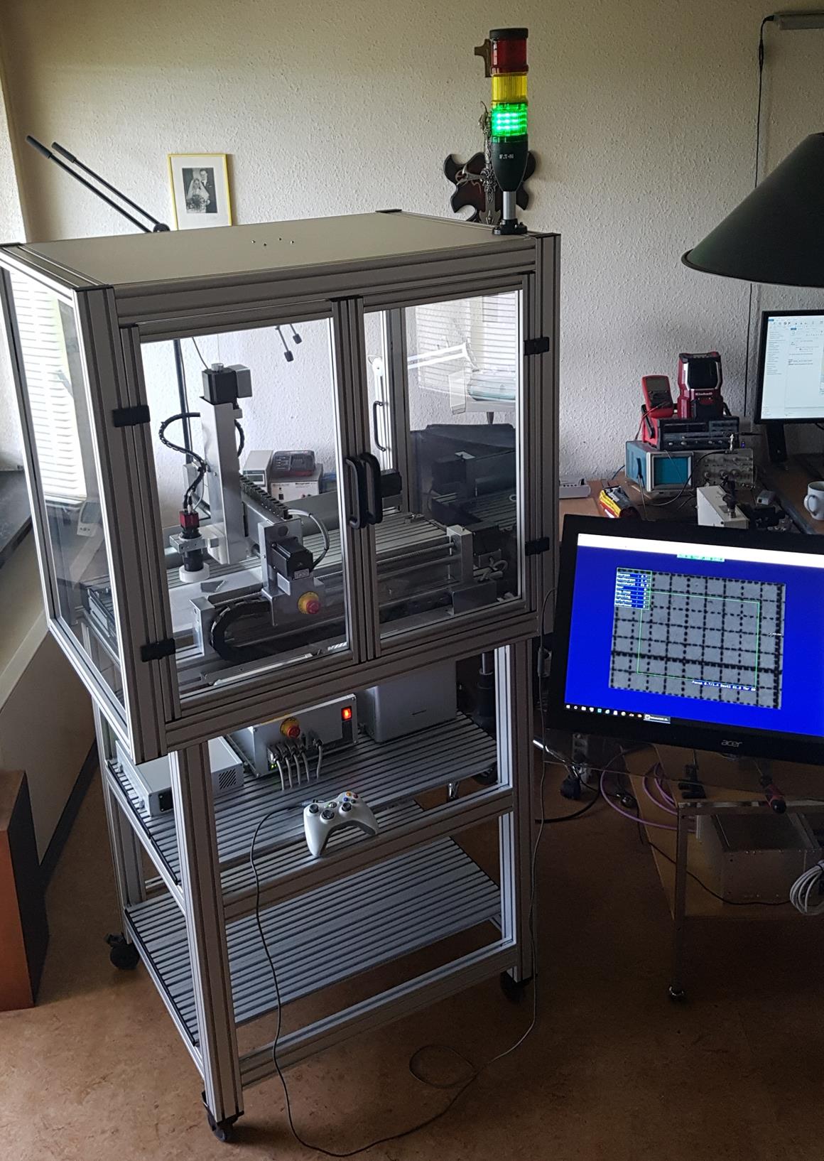 3D-Portalsystem mit Einhausung