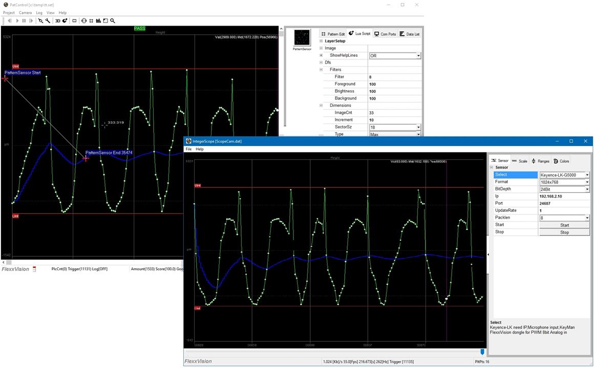 Virtualkamera ScopeChart