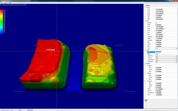 Capacitor 3D Aproximation im JetColor -Farbraum